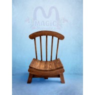 Photoshoot props brown chair 