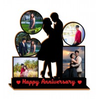 Acryclic Die cut Couples Photo frame